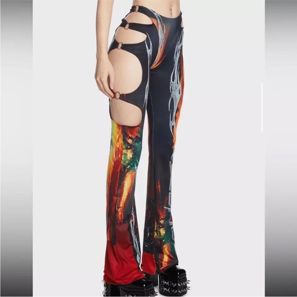 Dolls Kill Confession Speed Racer pants - Picture 5 of 13